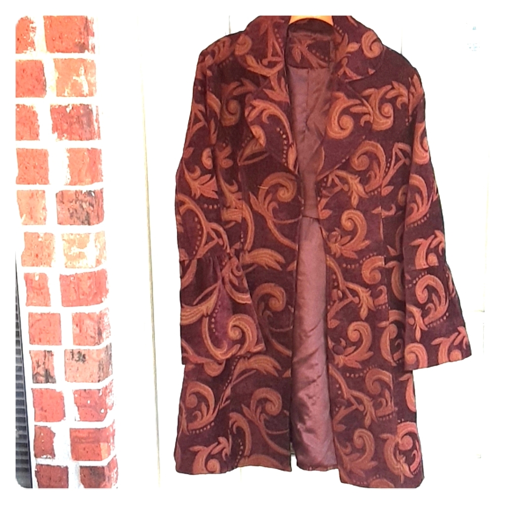 Vintage corduroy peacot